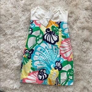 Lilly’s Pulitzer Strapless Dress Size 2 like new!